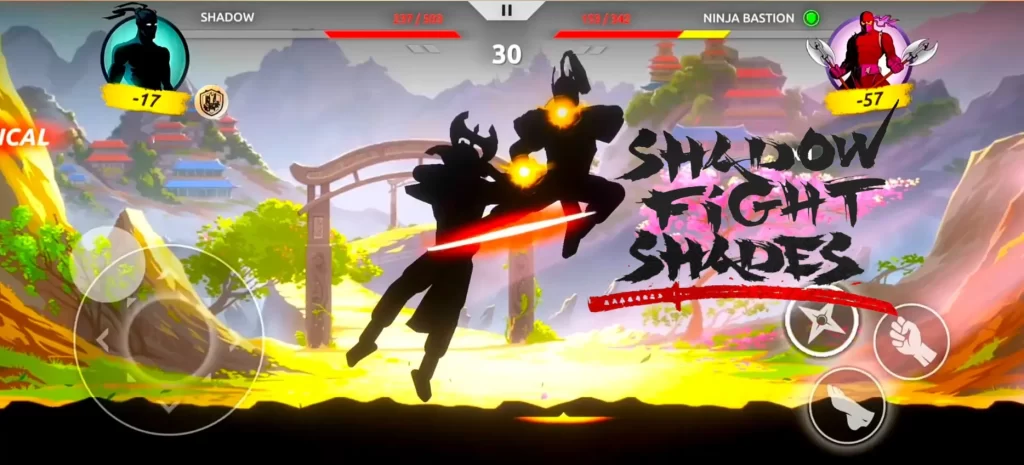 shadow fight shades gameplay